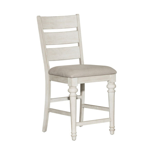 Heartland - 5 Piece Gathering Table Set (Ladder - Back Chairs) - White 5 Piece Dining Room Sets by Liberty Furniture - Walls Furniture & Mattress