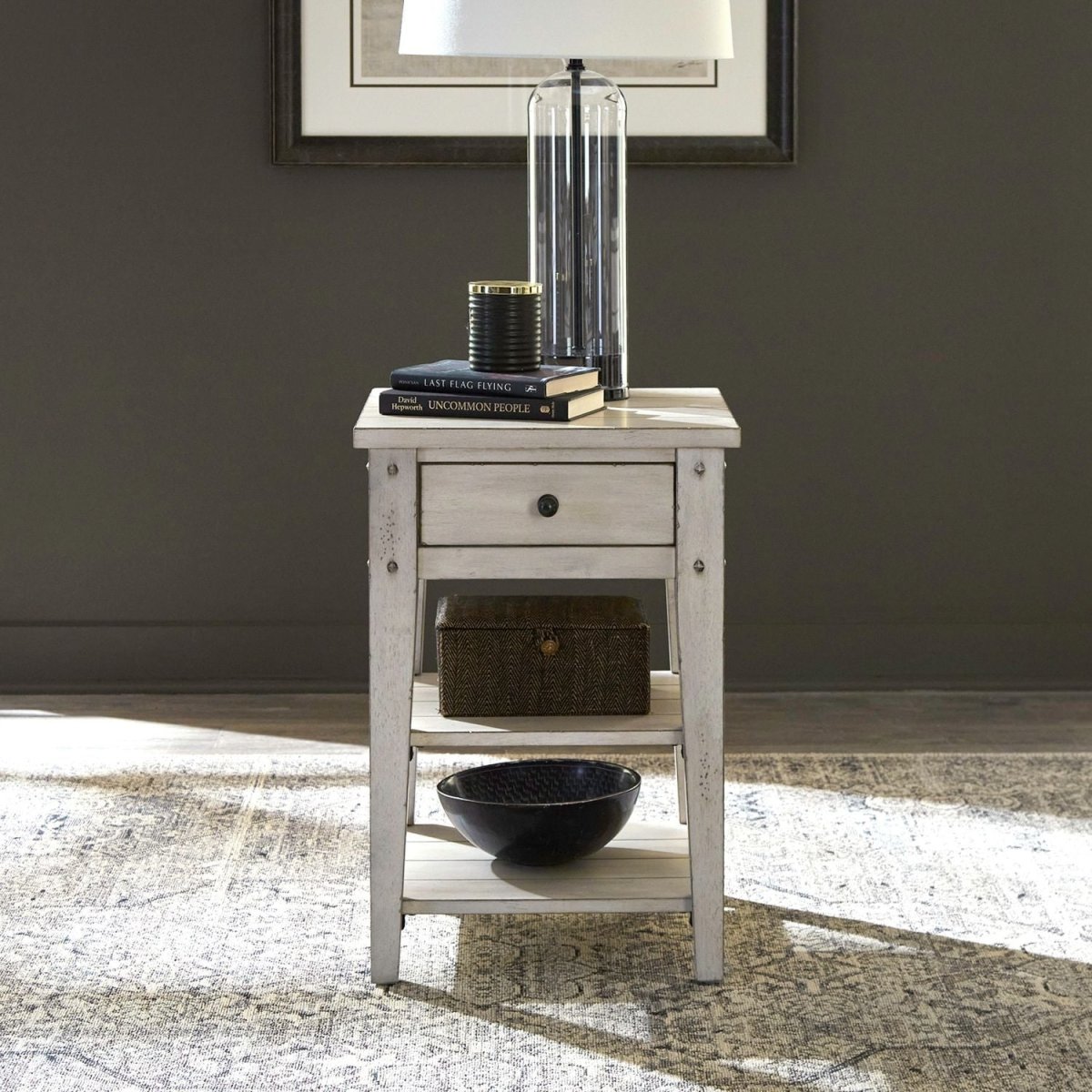 Lake House - Chair Side Table Chair Side Tables by Liberty Furniture - Walls Furniture & Mattress