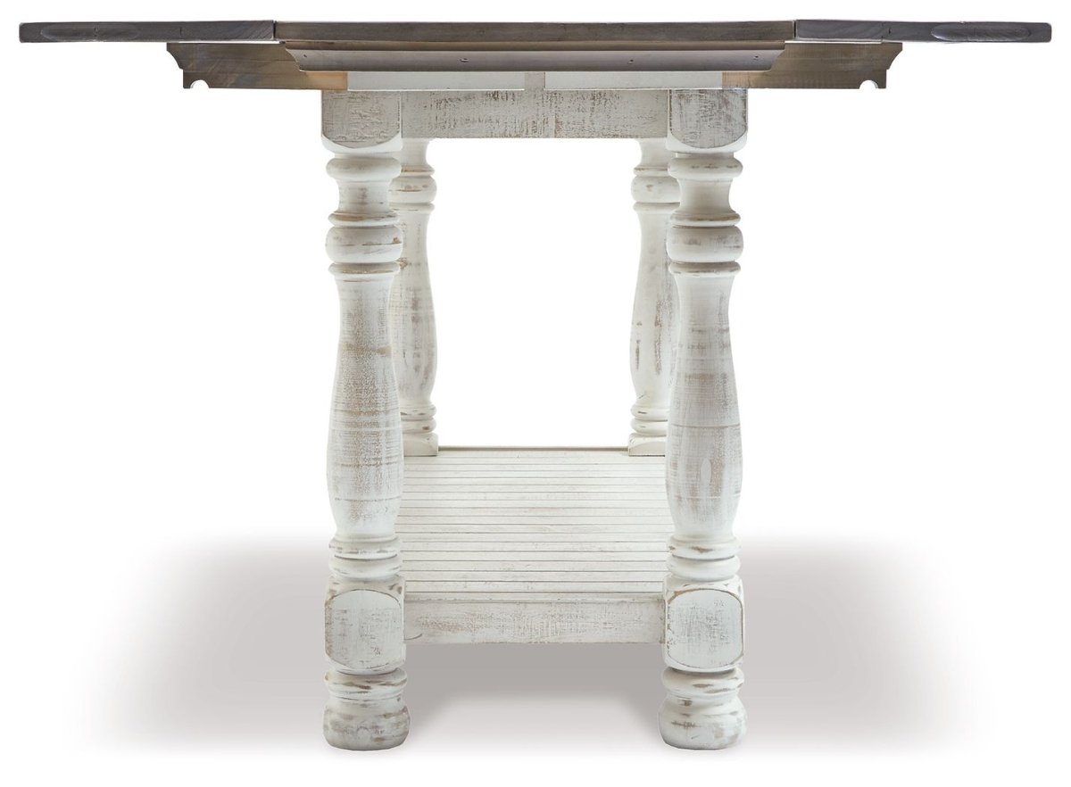 Havalance - Flip Top Sofa Table - Gray / White Sofa Tables by Signature Design by Ashley® - Walls Furniture & Mattress