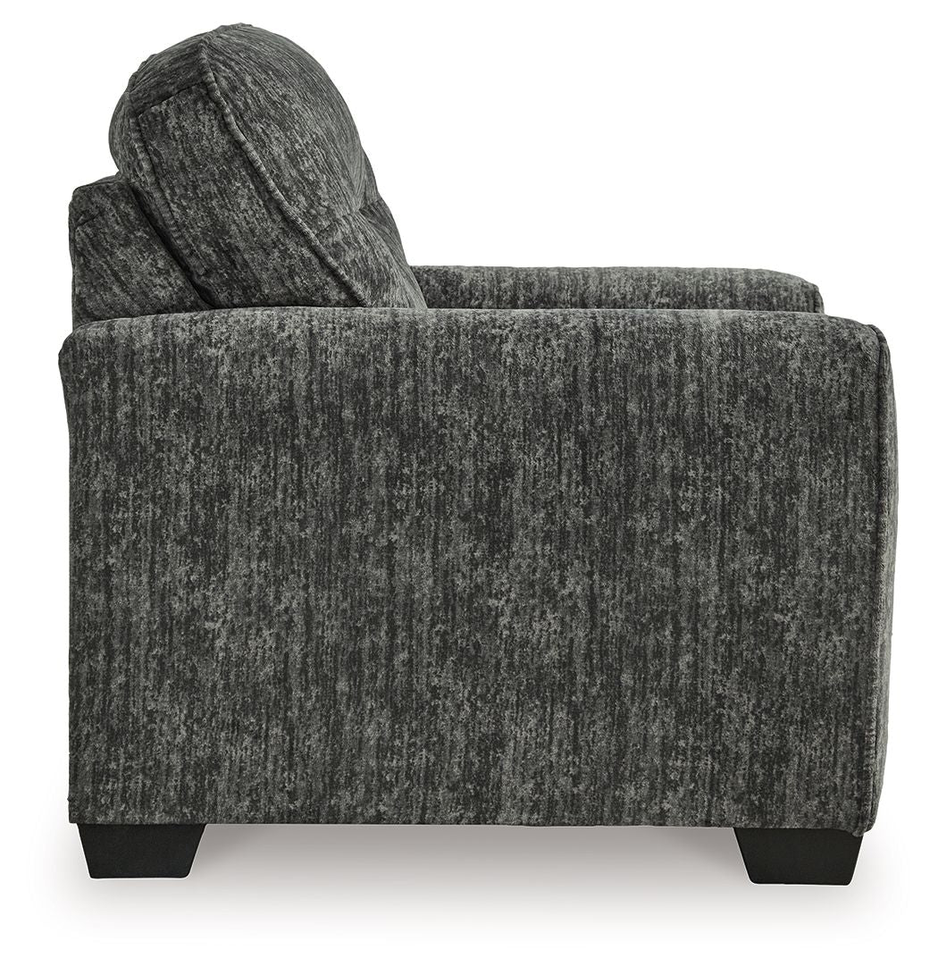 Lonoke - Chair And A Half, Ottoman Stationary Chair & Ottoman by Signature Design by Ashley® - Walls Furniture & Mattress