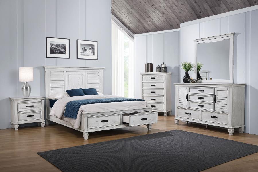 Franco - 5 - Drawer Bedroom Chest Accent Chests by CoasterEssence - Walls Furniture & Mattress