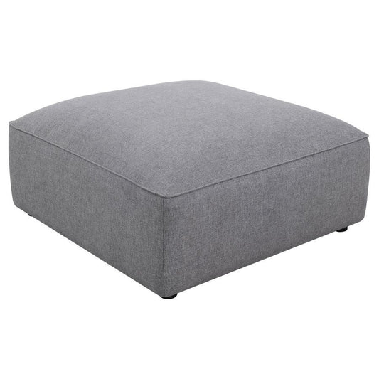 Jennifer - Square Upholstered Ottoman Upholstered Ottomans by CoasterElevations - Walls Furniture & Mattress
