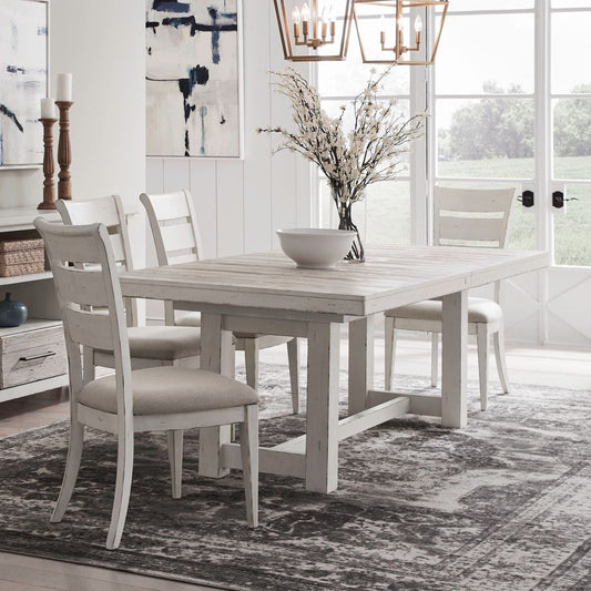 Backroads - Trestle Table Set 5 Piece Dining Room Sets by Liberty Furniture - Walls Furniture & Mattress