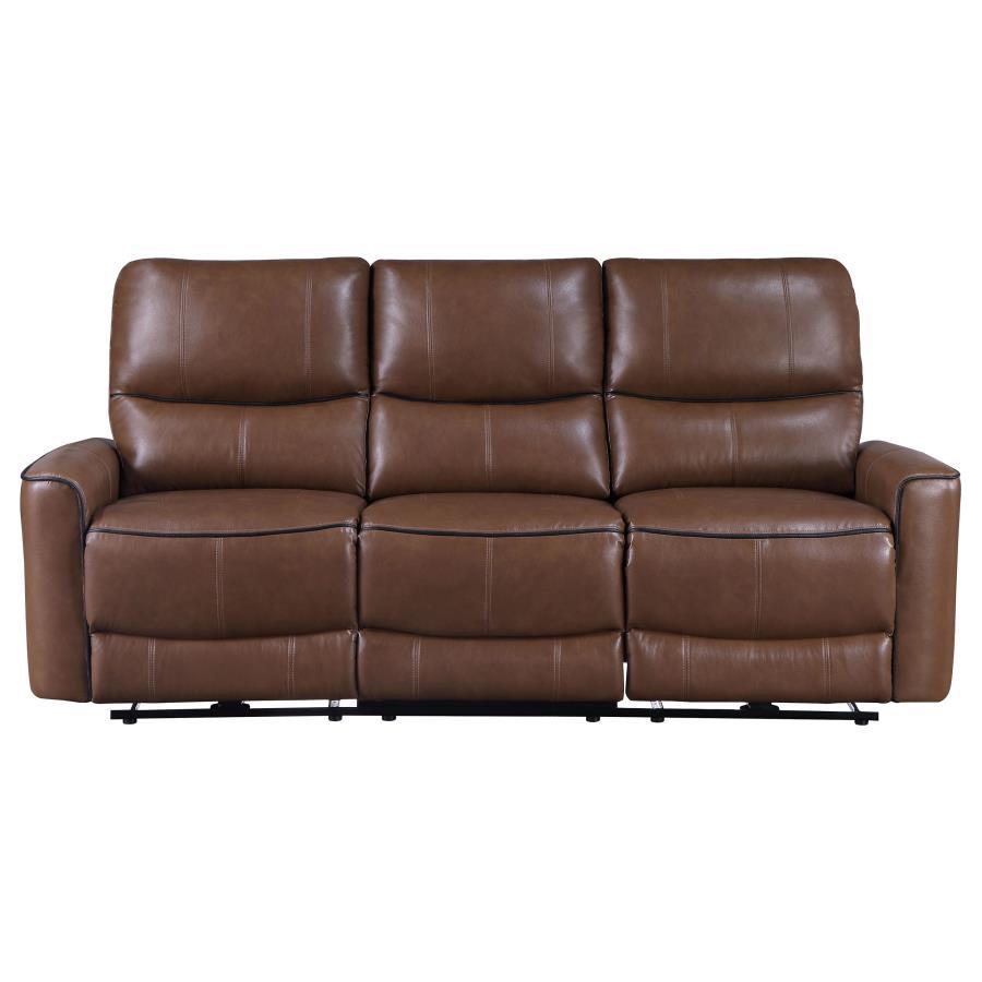 Greenfield - Upholstered Power Reclining Sofa Reclining Sofas by Coaster Fine Furniture - Walls Furniture & Mattress