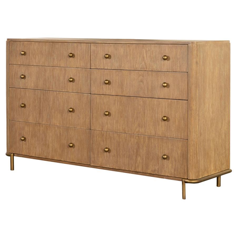 Arini - 8 - Drawer Dresser Dressers by CoasterElevations - Walls Furniture & Mattress