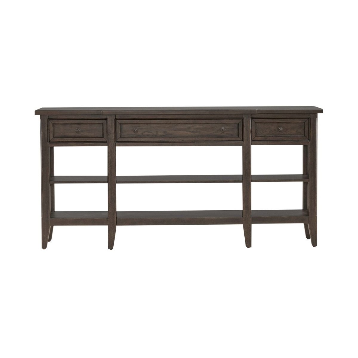 Paradise Valley - Hall Console Table - Dark Brown Console Tables by Liberty Furniture - Walls Furniture & Mattress