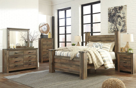 Trinell - Poster Bed Poster Beds by Signature Design by Ashley® - Walls Furniture & Mattress