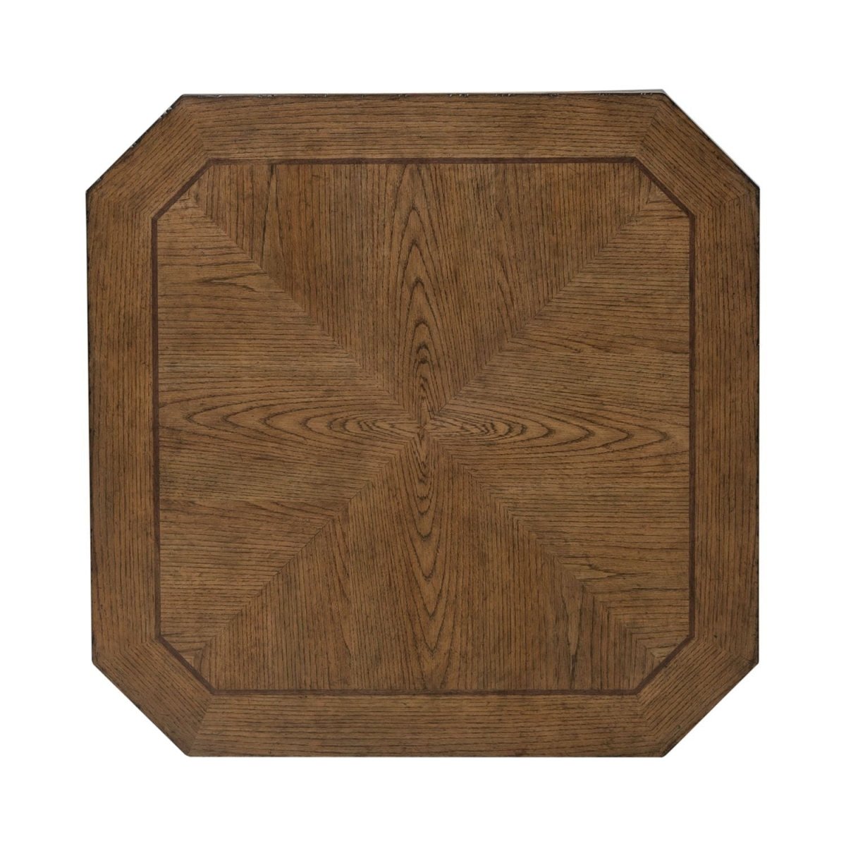 Carolina Park - Octagonal Cocktail Table - Brown Cocktail Tables by Liberty Furniture - Walls Furniture & Mattress