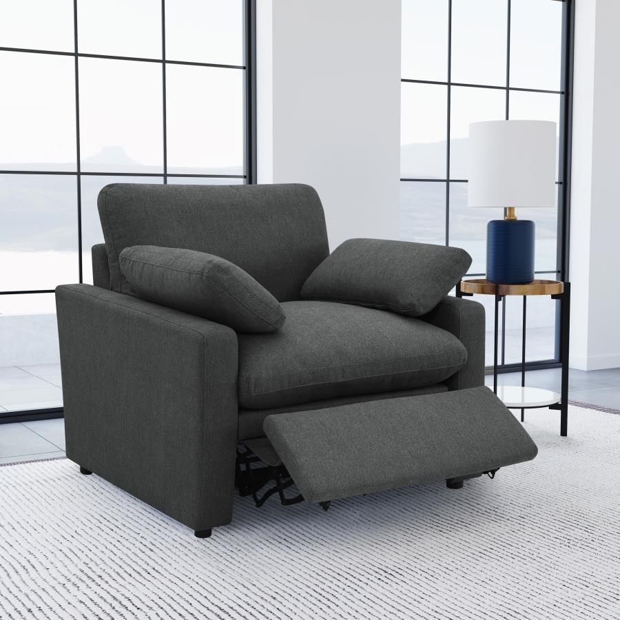 Collins - Upholstered Power Recliner Chair Reclining Chairs by Coaster Fine Furniture - Walls Furniture & Mattress