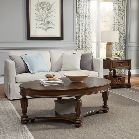 Allington - Alternate 3 Piece Set - Brown Table Sets by Liberty Furniture - Walls Furniture & Mattress