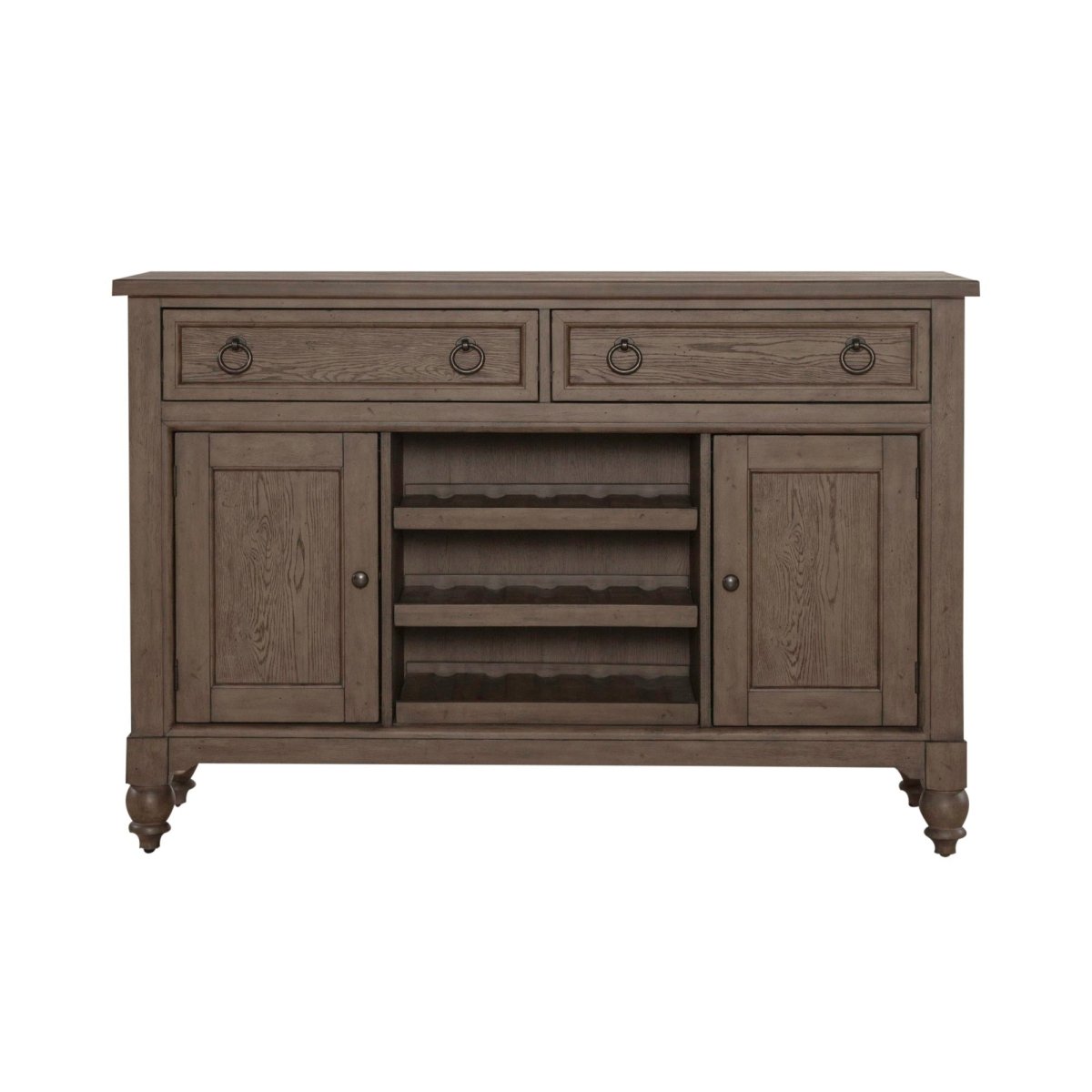 Americana Farmhouse - Buffet - Light Brown Buffets by Liberty Furniture - Walls Furniture & Mattress