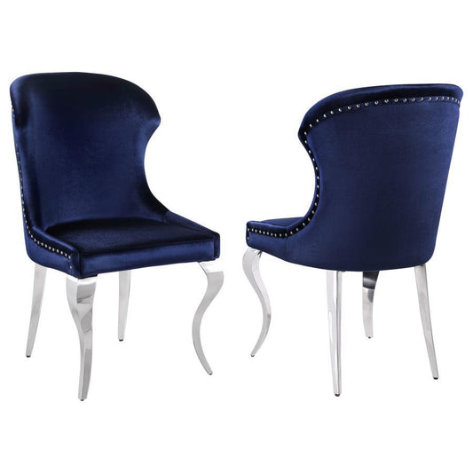Cheyanne - Side Chair (Set of 2) Chair Sets by Coaster Fine Furniture - Walls Furniture & Mattress