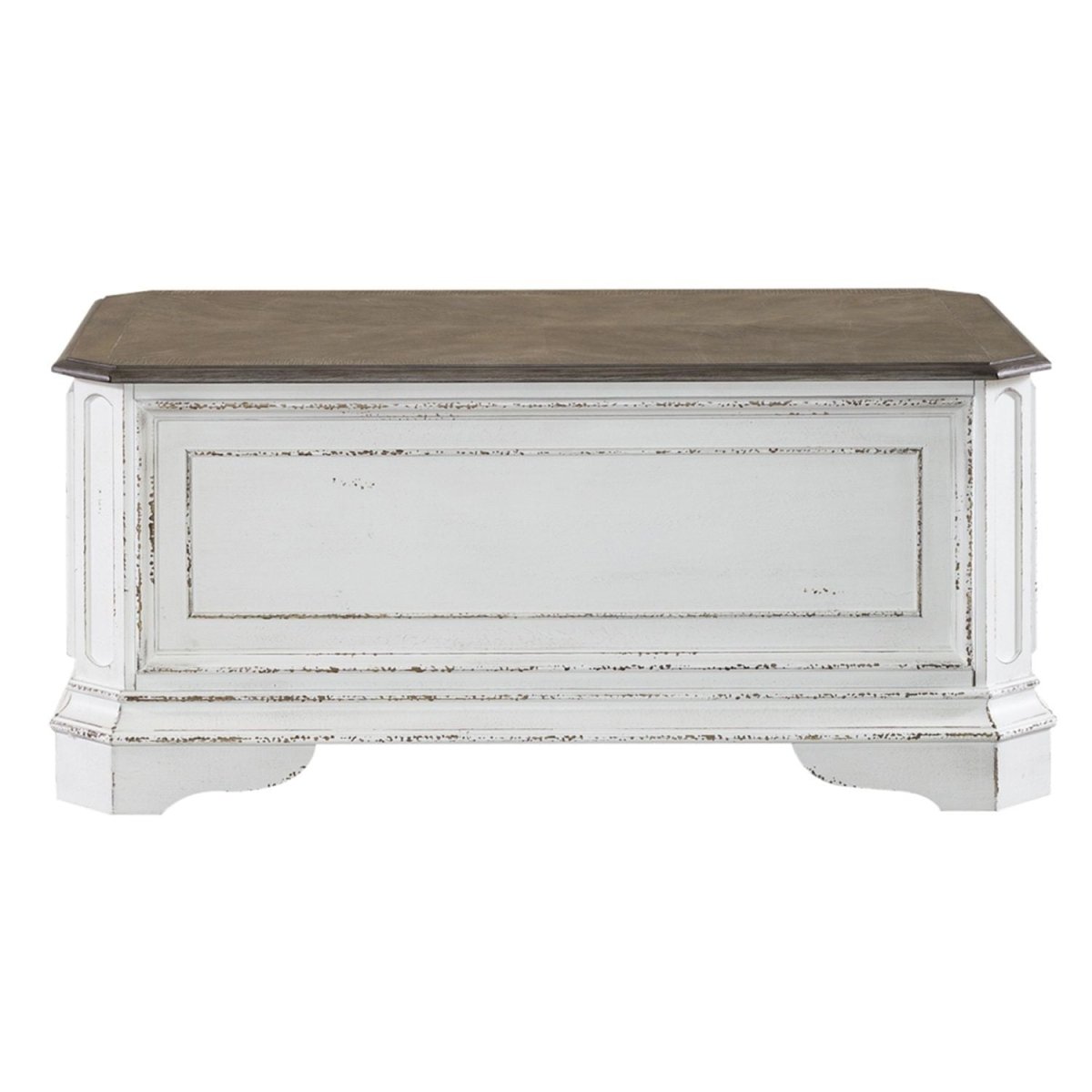 Magnolia Manor - Storage Trunk - White Storage Trunks by Liberty Furniture - Walls Furniture & Mattress