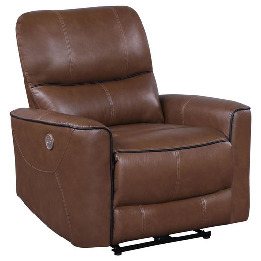 Greenfield - Upholstered Power Recliner Chair Reclining Chairs by Coaster Fine Furniture - Walls Furniture & Mattress