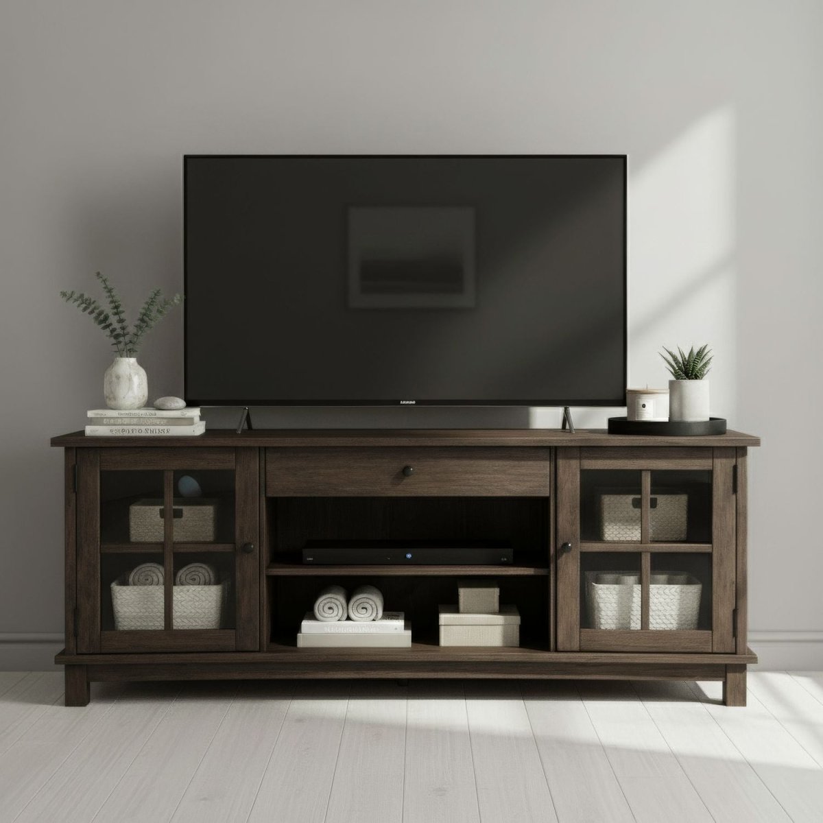 Logan - TV Console TV Stands by Liberty Furniture - Walls Furniture & Mattress
