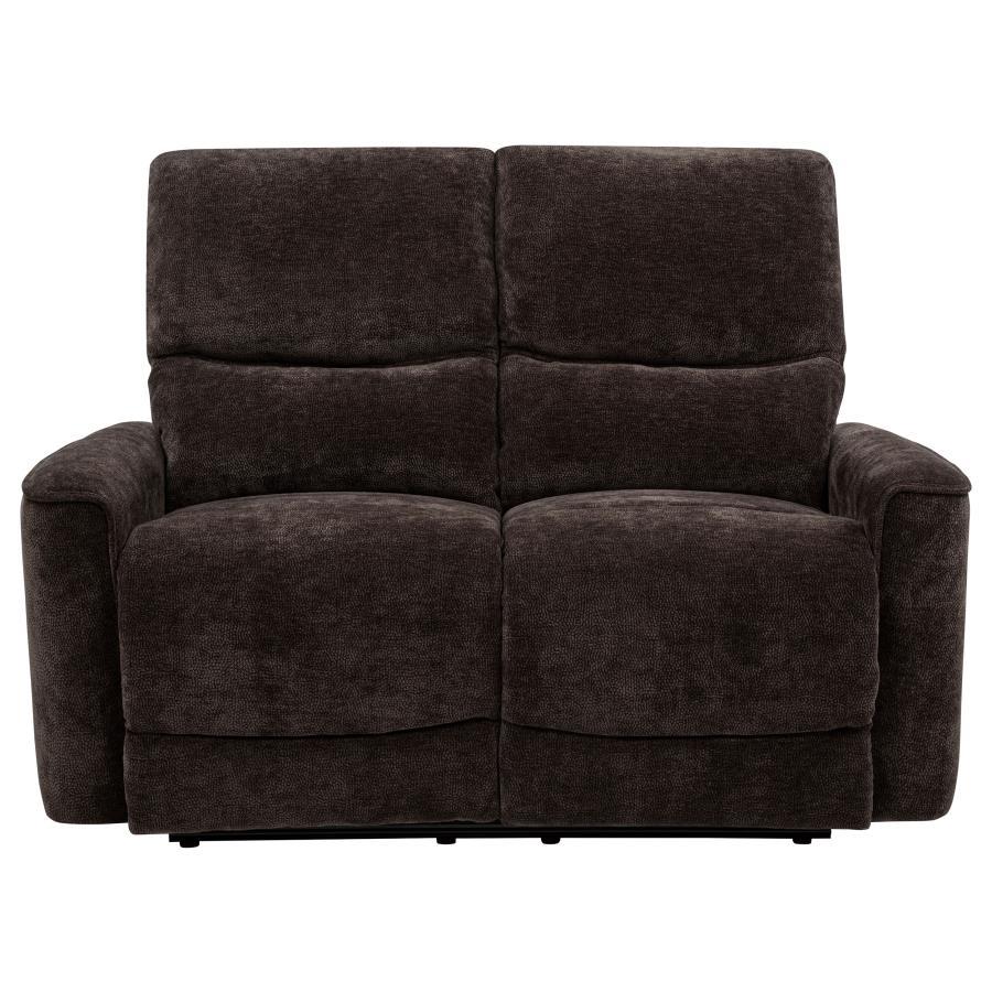Navarro - Chenille Upholstered Reclining Loveseat Reclining Loveseats by Coaster Fine Furniture - Walls Furniture & Mattress