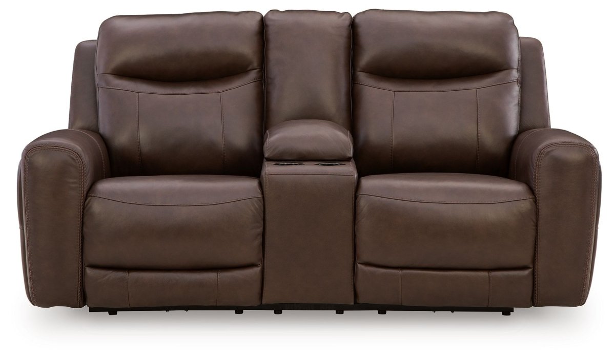 Gravier - Power Reclining Loveseat With Console / Adjustable Headrest - Cordova Reclining Loveseats by Benchcraft® - Walls Furniture & Mattress