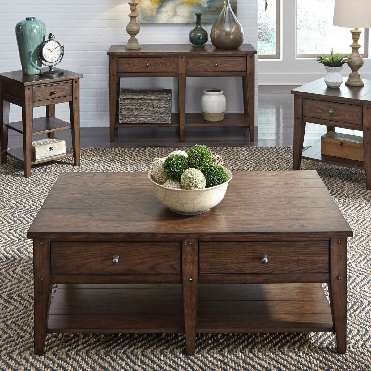Lake House - Cocktail Table Cocktail Tables by Liberty Furniture - Walls Furniture & Mattress