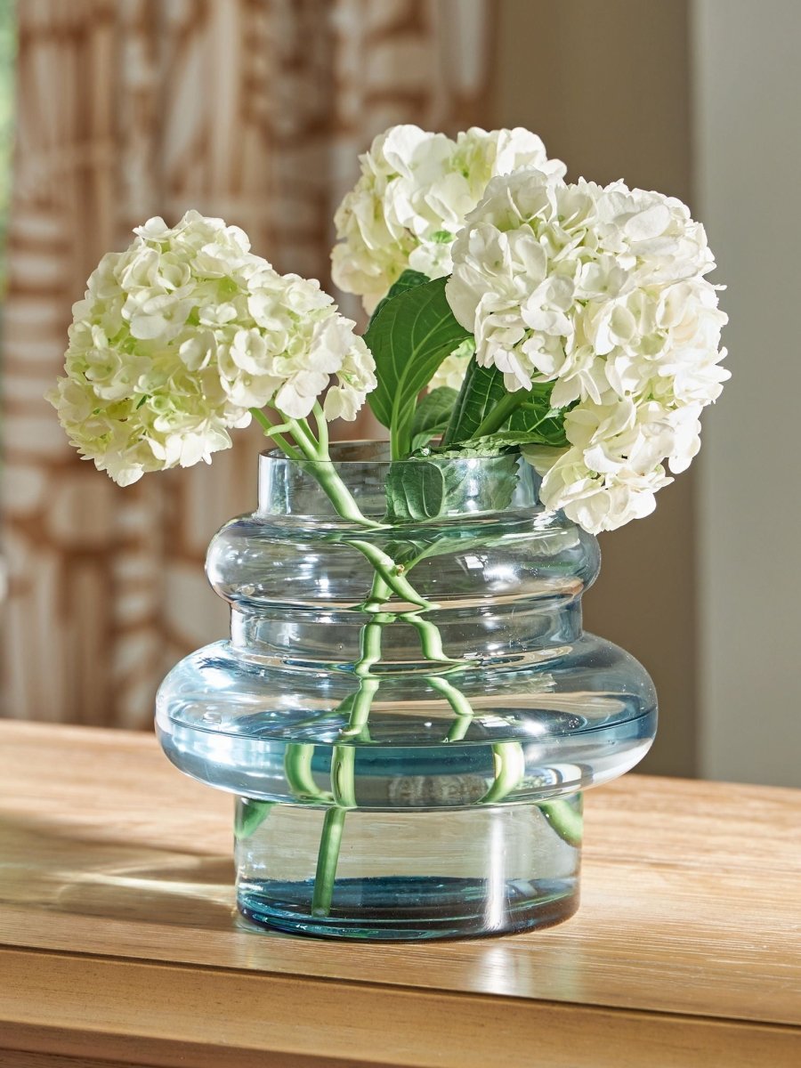 Vallmen - Blue Vases & Jars by Signature Design by Ashley® - Walls Furniture & Mattress