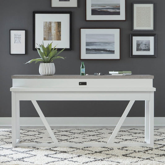 Palmetto Heights - Console Bar Table - White Console Tables by Liberty Furniture - Walls Furniture & Mattress
