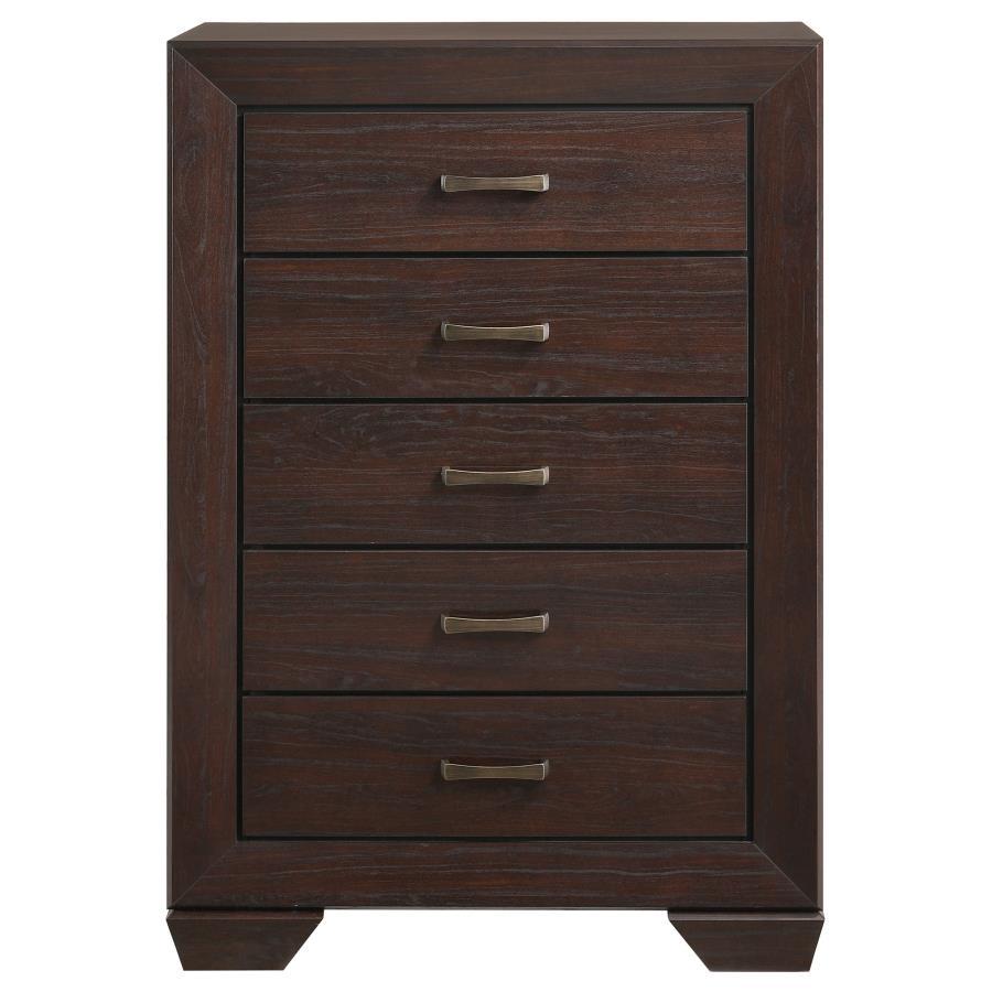 Kauffman - 5 - Drawer Bedroom Chest Accent Chests by CoasterEveryday - Walls Furniture & Mattress