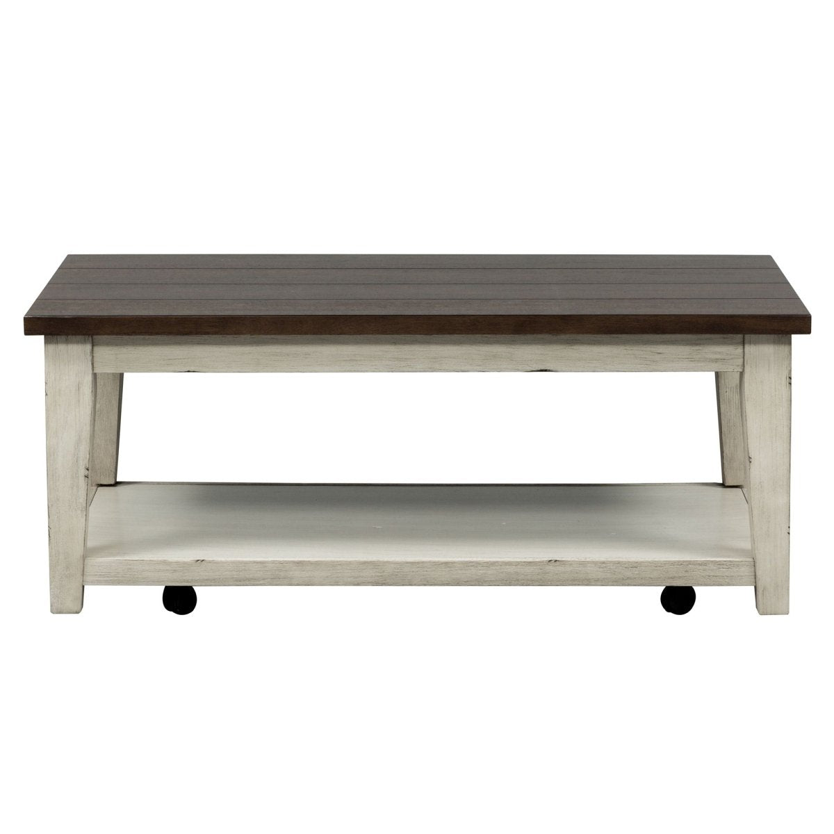Arden Road - Rectangular Cocktail Table - Satin Cherry Cocktail Tables by Liberty Furniture - Walls Furniture & Mattress