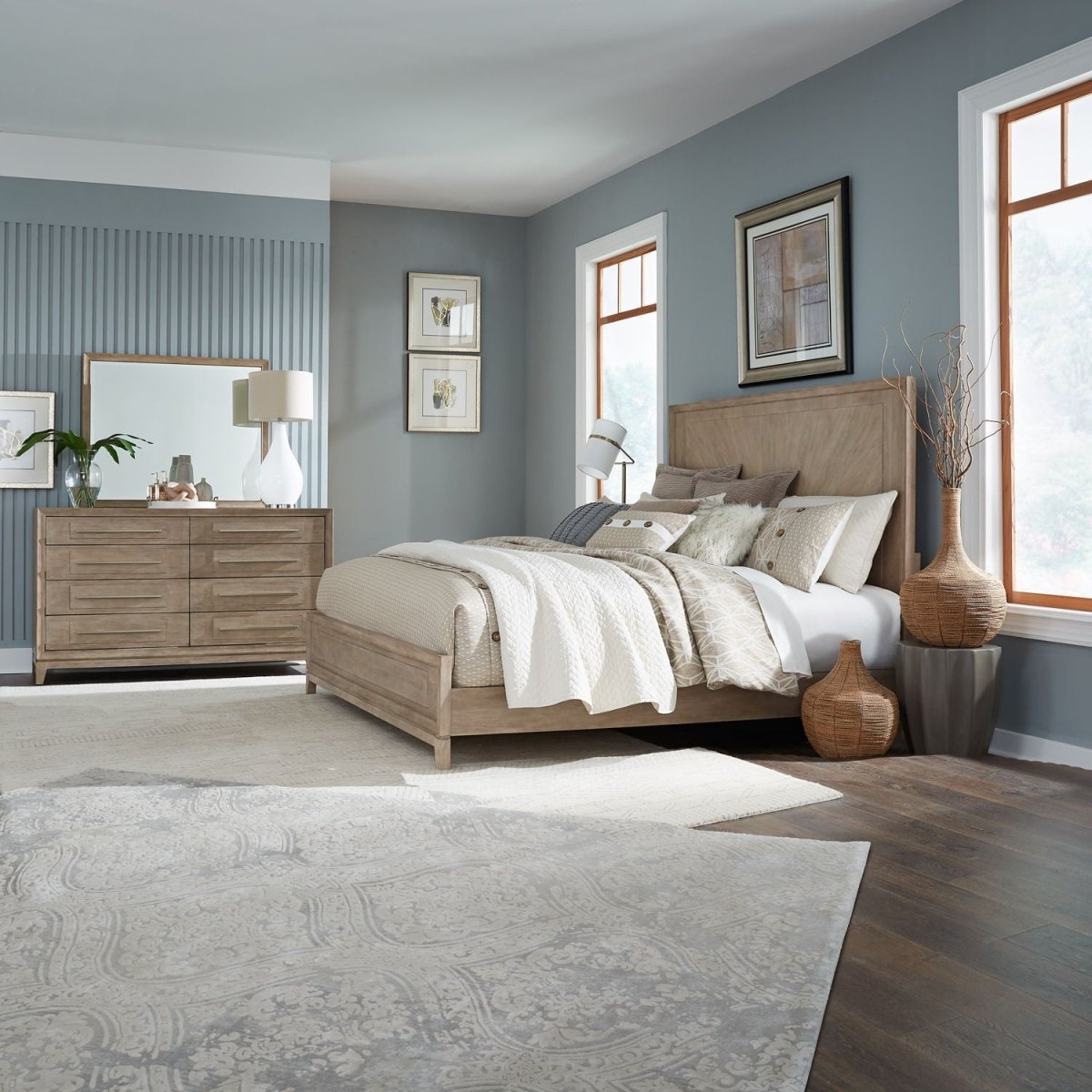 Brentwood - Panel Bed Panel Beds by Liberty Furniture - Walls Furniture & Mattress