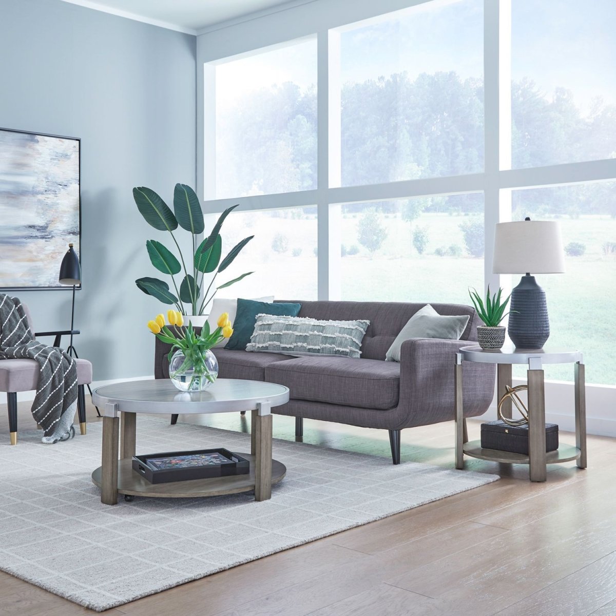 Sutton - 3 Piece Set - Brown Table Sets by Liberty Furniture - Walls Furniture & Mattress