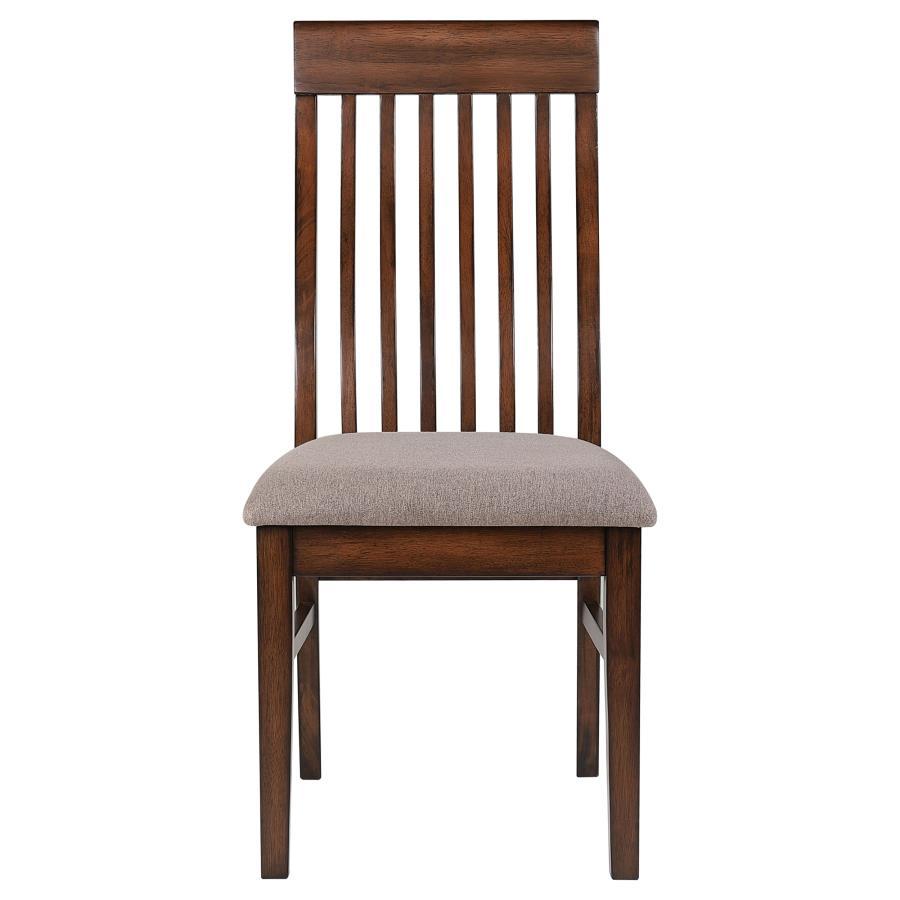 Briarwood - Wood Dining Side Chair (Set of 2) - Mango Oak Chair Sets by Coaster Fine Furniture - Walls Furniture & Mattress