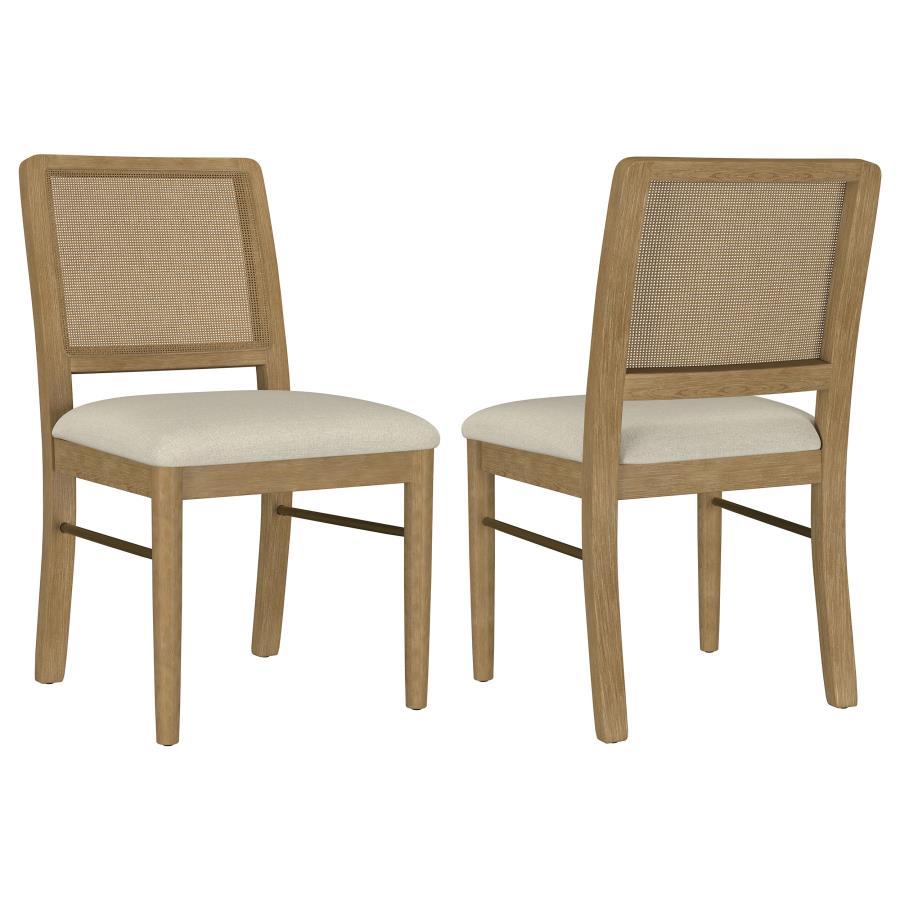Arini - Rattan Cane Dining Side Chair (Set of 2) Chair Sets by Coaster Fine Furniture - Walls Furniture & Mattress