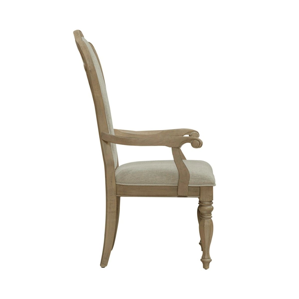 Magnolia Manor - Splat Back Upholstered Chair Arm Chairs by Liberty Furniture - Walls Furniture & Mattress