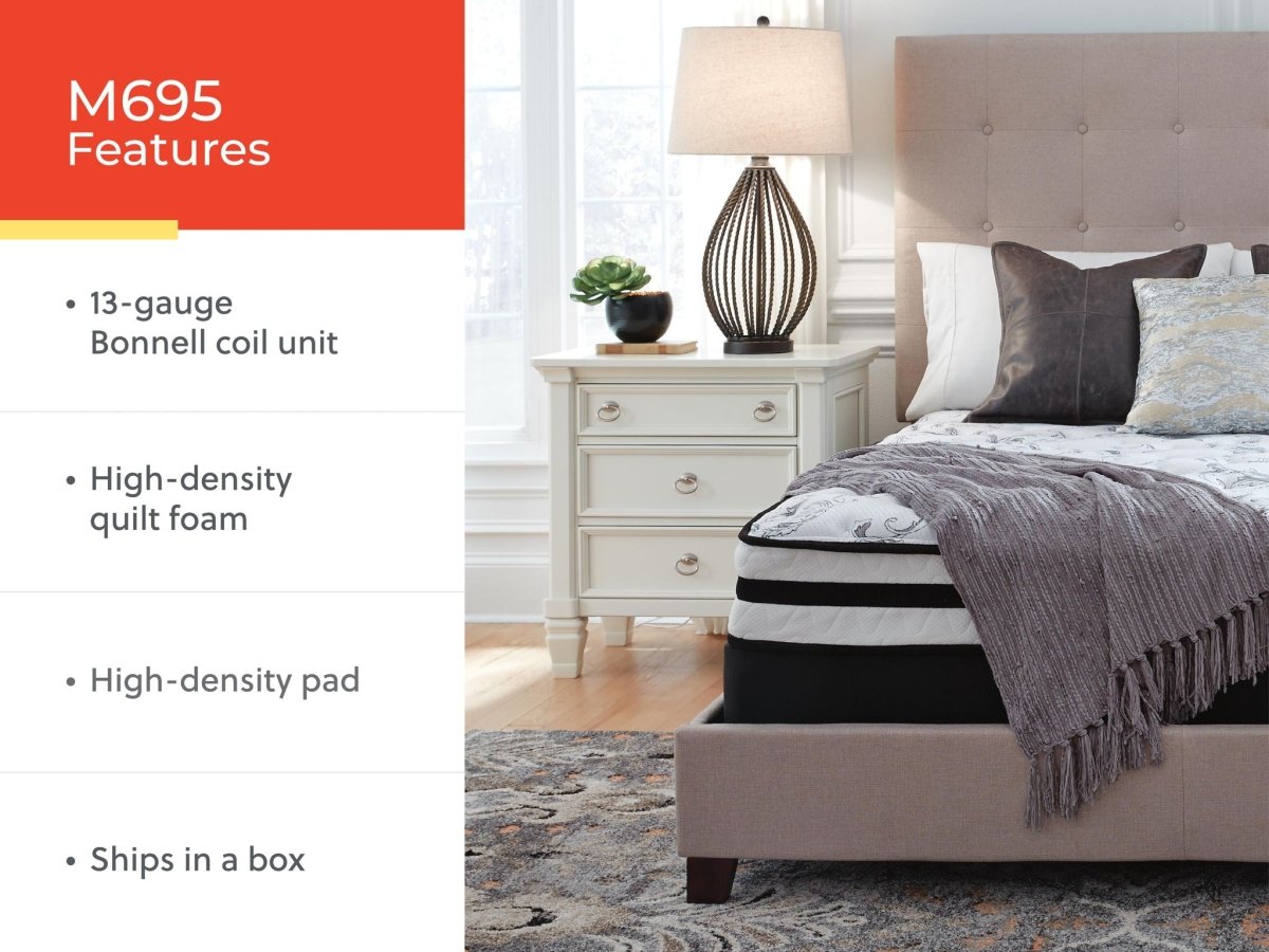 8 Inch Chime Innerspring - Firm Mattress Innerspring Mattresses by Sierra Sleep® by Ashley - Walls Furniture & Mattress