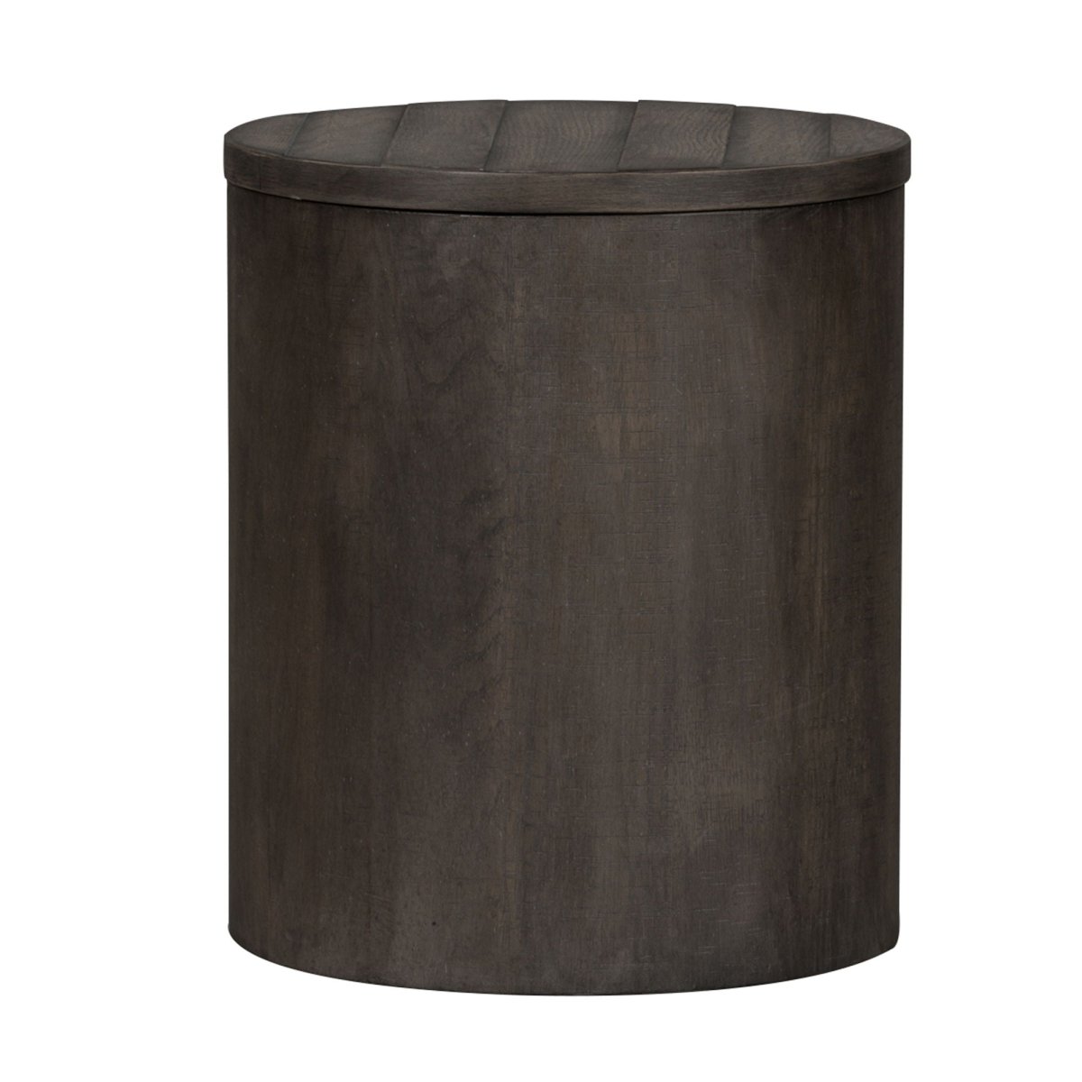 Modern Farmhouse - Drum End Table End Tables by Liberty Furniture - Walls Furniture & Mattress