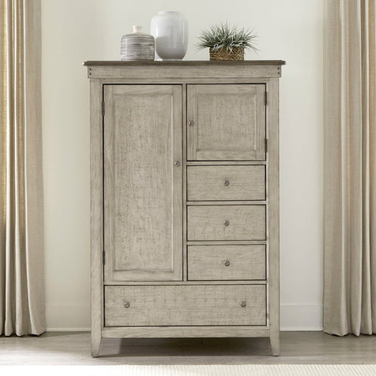 Ivy Hollow - Door Chest - White Door Chests by Liberty Furniture - Walls Furniture & Mattress
