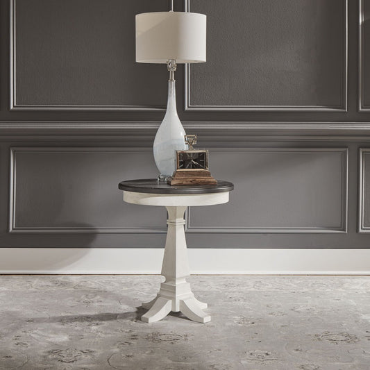 Allyson Park - Chair Side Table - White Chair Side Tables by Liberty Furniture - Walls Furniture & Mattress