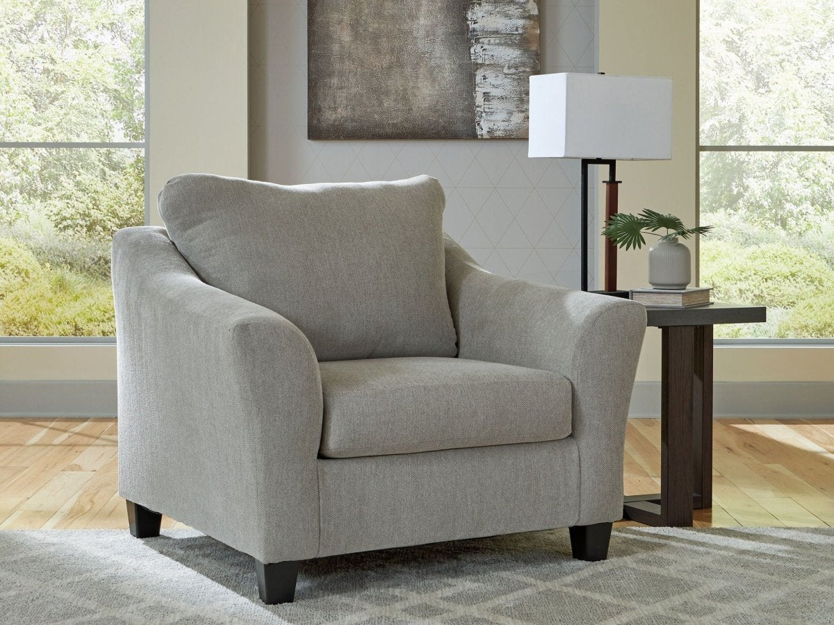 Willarae - Chair And A Half - Taupe Arm Chairs by Benchcraft® - Walls Furniture & Mattress