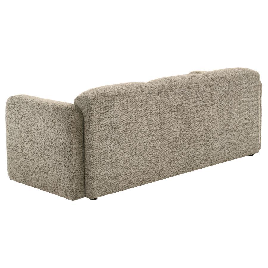 Dorset - Upholstered Round Track Arm Sofa Set Stationary Sofas & Loveseats by Coaster Fine Furniture - Walls Furniture & Mattress