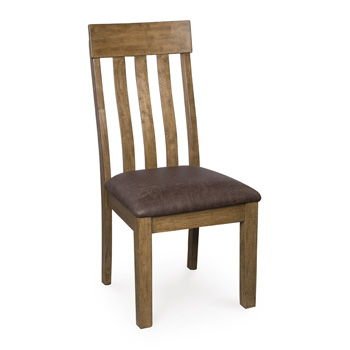 Urbinforte - Dining Upholstered Side Chair (Set of 2) - Light Brown Chair Sets by Signature Design by Ashley® - Walls Furniture & Mattress