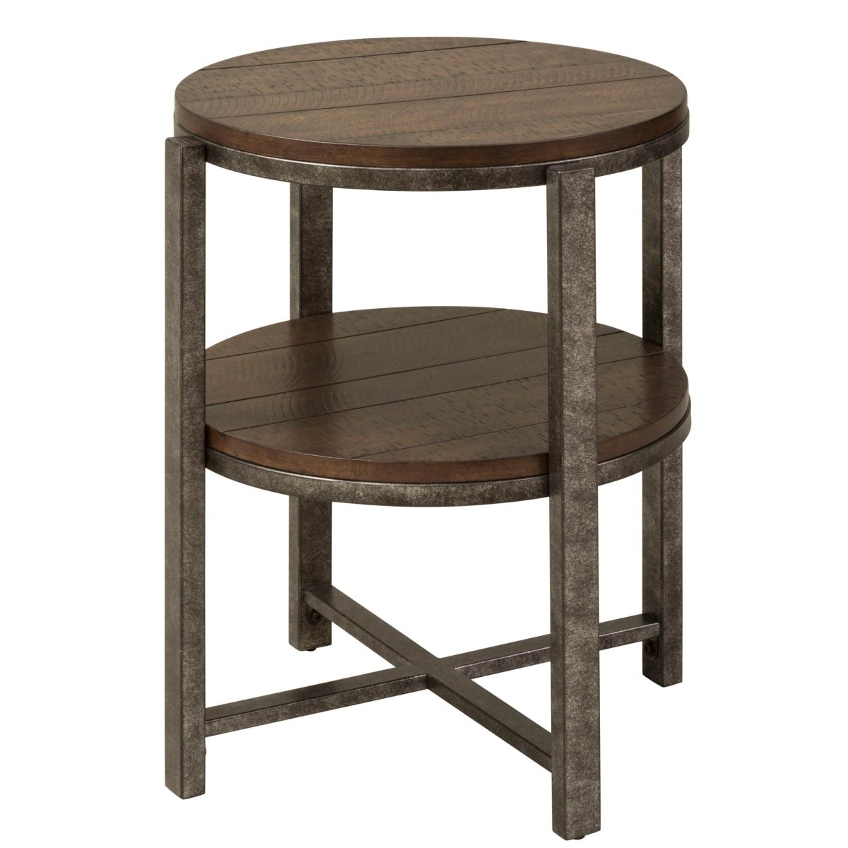 Breckinridge - Round End Table - Dark Brown End Tables by Liberty Furniture - Walls Furniture & Mattress