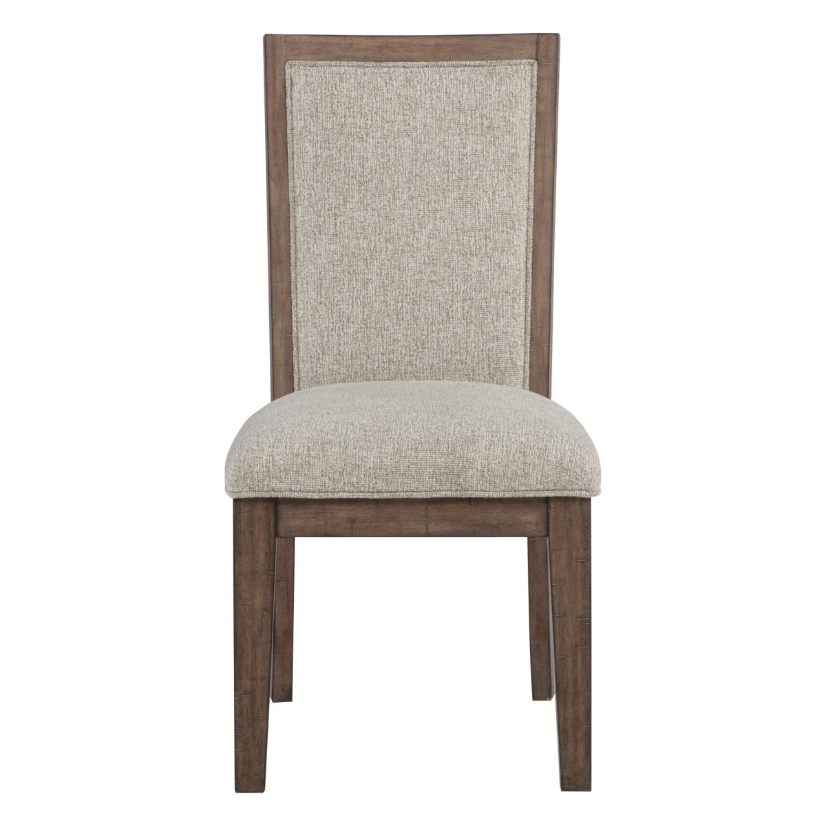 Augusta - Upholstered Side Chair (Set of 2) - Rustic Brown Chair Sets by New Classic - Walls Furniture & Mattress