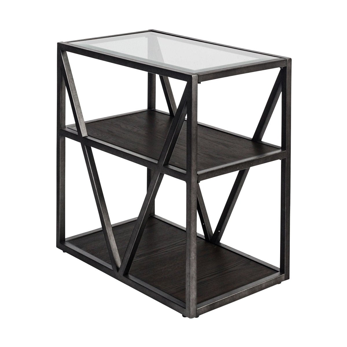 Arista - Chair Side Table - Dark Gray Chair Side Tables by Liberty Furniture - Walls Furniture & Mattress