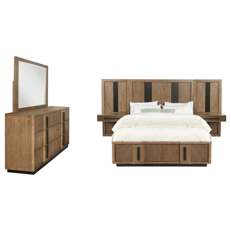 Terrace - Panel Bedroom Set 5 Piece Bedroom Sets by Coaster Fine Furniture - Walls Furniture & Mattress