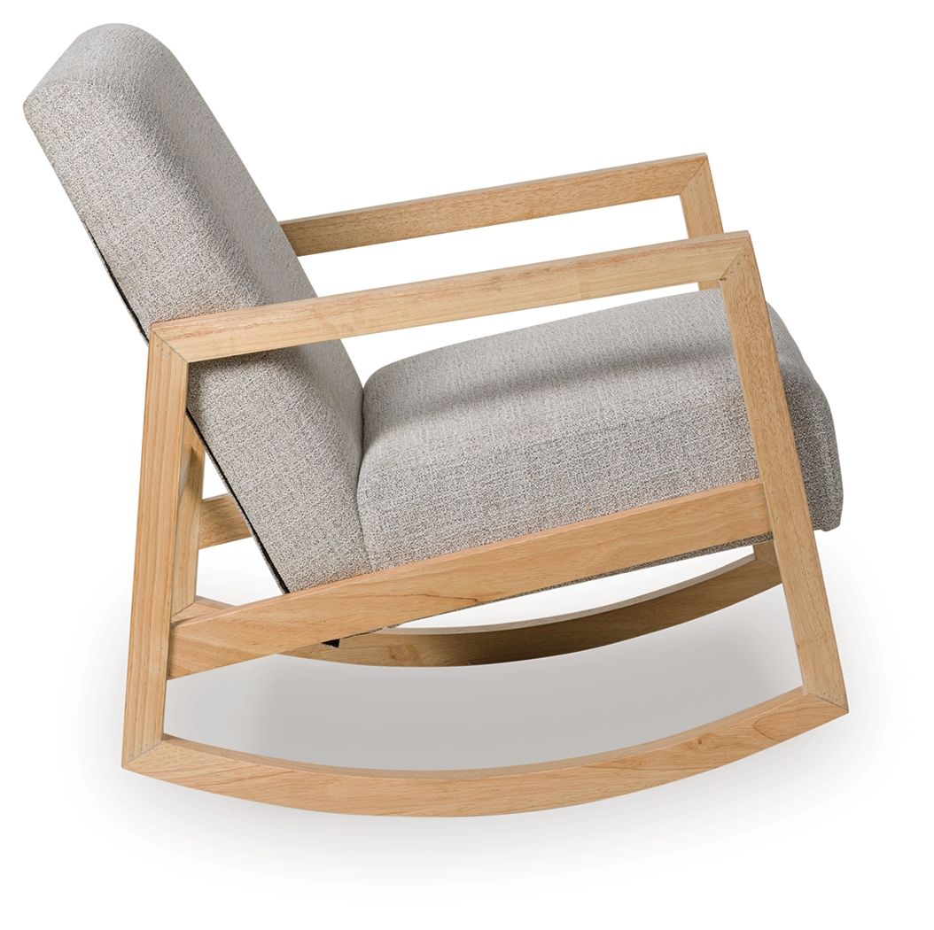 Wychworth - Gray / Natural - Accent Chair Accent Chairs by Signature Design by Ashley® - Walls Furniture & Mattress