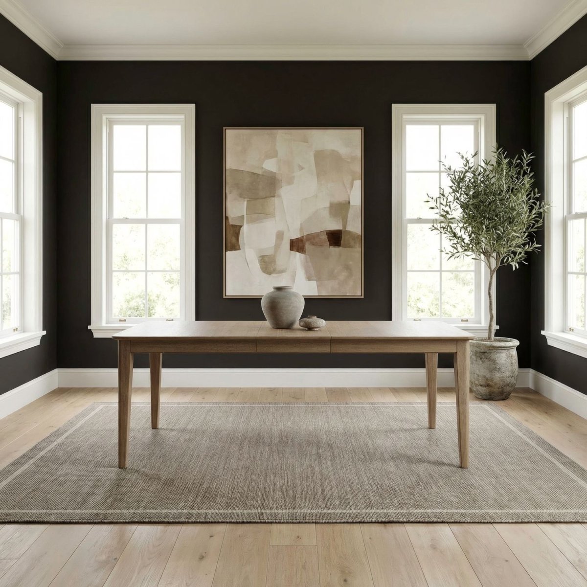 Hendrix Place - Rectangular Leg Table - Natural Dining Tables with Extensions by Liberty Furniture - Walls Furniture & Mattress