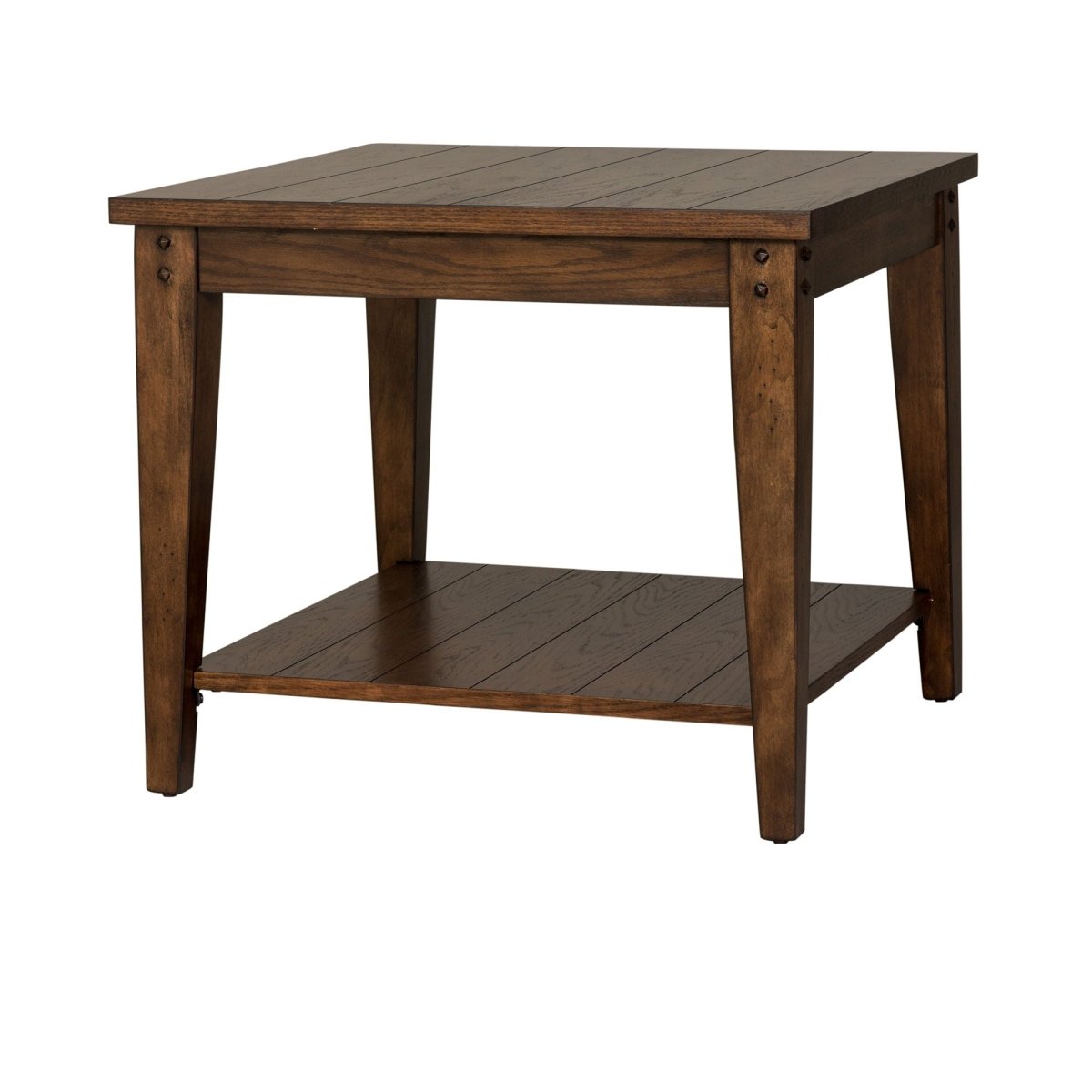 Lake House - Square Lamp Table Accent Tables by Liberty Furniture - Walls Furniture & Mattress