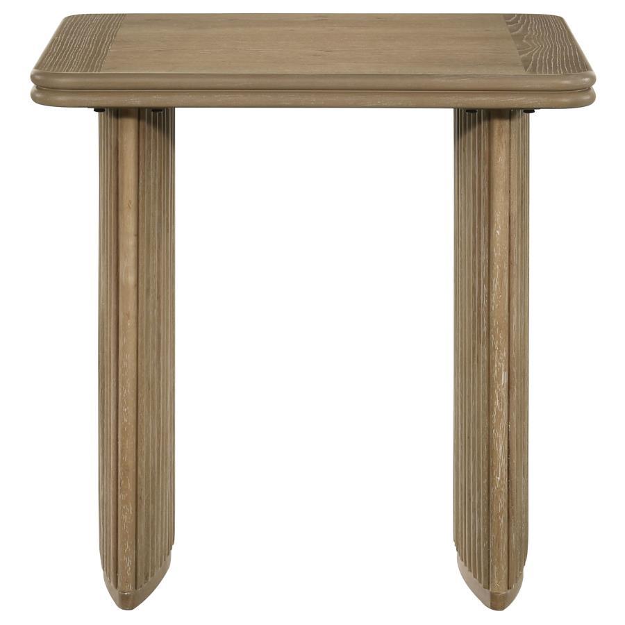 Adina - Wood Coffee Table Set Table Sets by Coaster Fine Furniture - Walls Furniture & Mattress