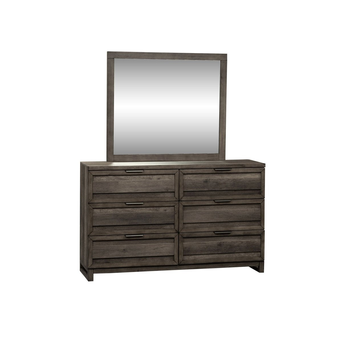 Tanners Creek - Dresser & Mirror - Dark Gray Dresser & Mirror by Liberty Furniture - Walls Furniture & Mattress