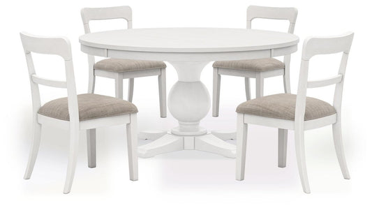 Greddinton - Round Dining Table Set 7 Piece Dining Room Sets by Signature Design by Ashley® - Walls Furniture & Mattress