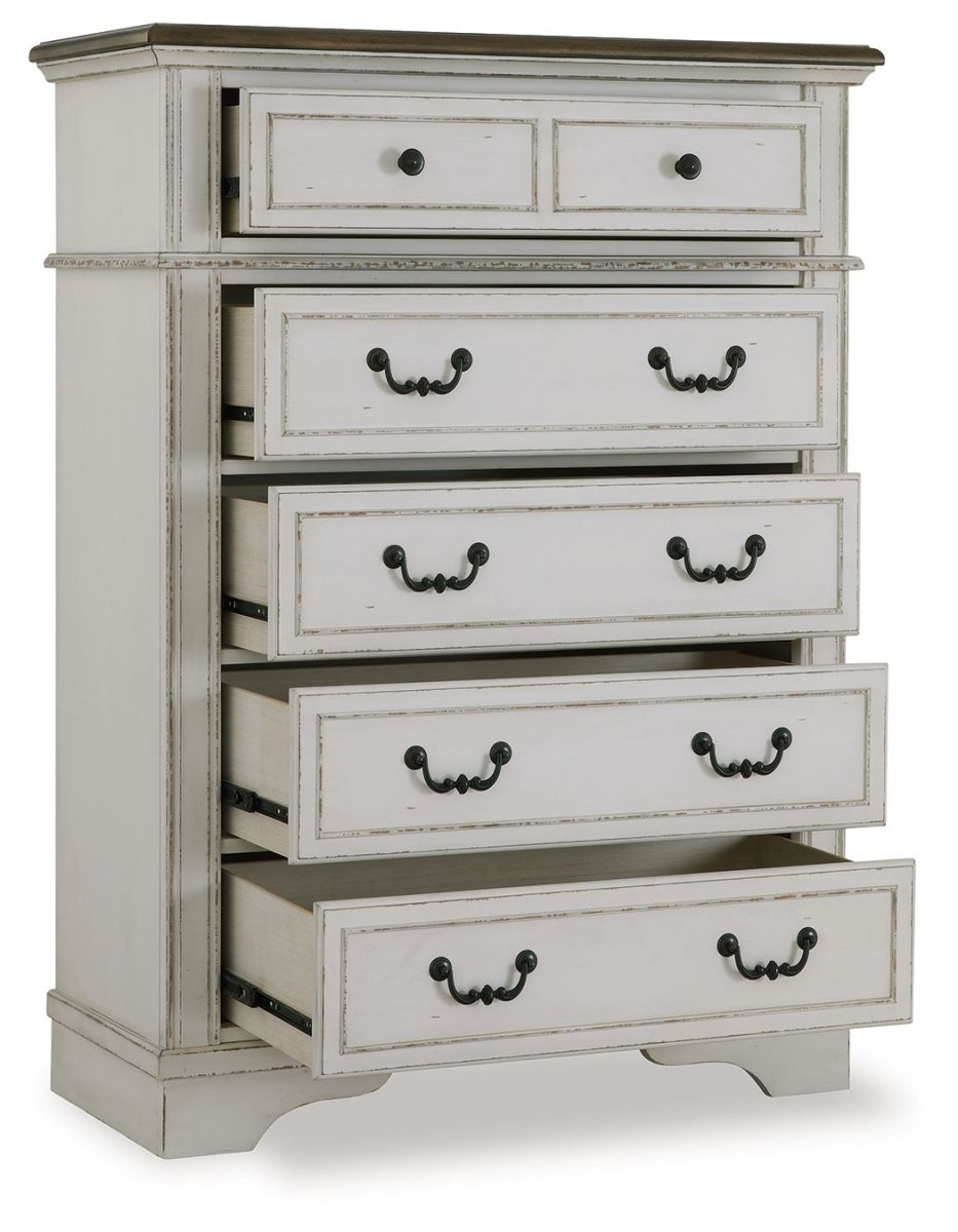 Blendon - Five Drawer Chest - Two - tone Accent Chests by Signature Design by Ashley® - Walls Furniture & Mattress