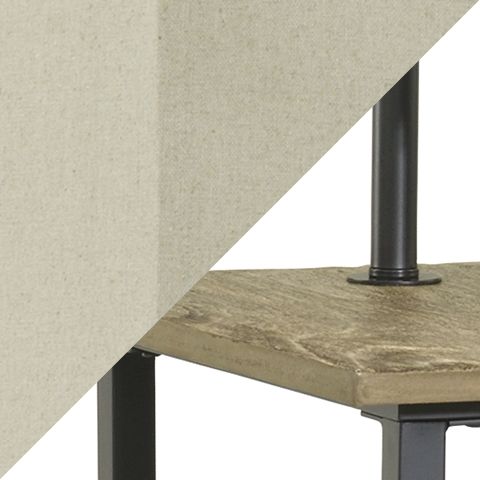 Shianne - Metal Tray Lamp - Black Floor Lamps by Signature Design by Ashley® - Walls Furniture & Mattress